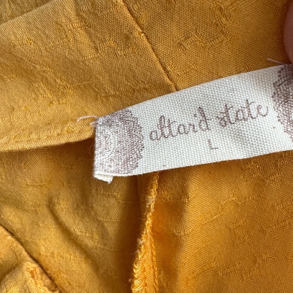 100%Cotton Yellow Shorts Size L - Picture 5 of 7